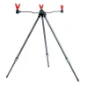Jenzi Dreibein Tripod mit V-Auflage 60-100cm| Rod Pods & Buzzer Bars Karpfen|Rutenhalter Friedfisch