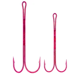 Jenzi Gummifischhaken Rot # 4/0 Inhalt 5 St./Pack Jighaken| Raubfischhaken|Jigköpfe