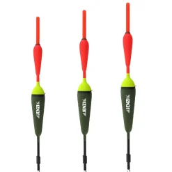 Jenzi Knicklicht-Pose & Laufpose 3St. - Tragkraft 3g + 4g + 6g Angeln Allround| Posen Sets|Knicklichtposen