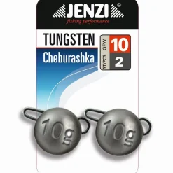 Jenzi Tungsten Cheburashka 2St 10g Bleikopf-System| Jighaken
