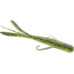 BA-Edition Barsch-Alarm by Johannes Dietel Keitech - BA Edition - Hog Impact 7,0cm Purple Chartreuse 12Stk. Creaturebait| Barschköder|Barsch Gummiköder
