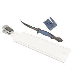 Kinetic Filetierset - Brett & Filetiermesser & Messerschärfer| Filetiermesser