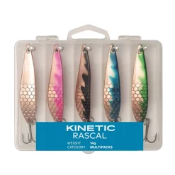 Kinetic Rascal Blinker Set bleifrei – Angelset Raubfisch| Blinker|Barsch Blinker