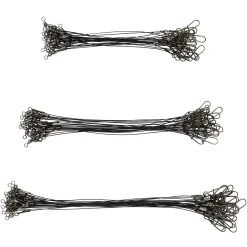 Kinetic Stahlvorfach Raubfischvorfach Hechtvorfach Angelset - 72 Teile| Sets Spinnfischen|Zubehör Kunstköder