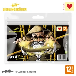 Lieblingsköder 12,5cm Gummifisch| Dorsch Gummifisch|Zanderköder