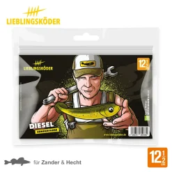 Lieblingsköder 12,5cm Gummifisch| Dorsch Gummifisch|Zanderköder