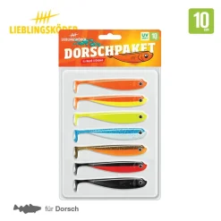 Lieblingsköder 10cm Gummifisch| Dorsch Gummifisch|Zanderköder