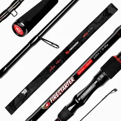 Lieblingsköder FIRESTARTER Zander + Hecht 2,65m 10-80g Spinnrute| Hechtruten|Zanderruten