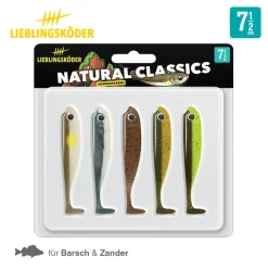 Lieblingsköder Sonderfarben Mixpaket 7,5cm s Gummifisch Set| Zanderköder|Zander Gummifisch