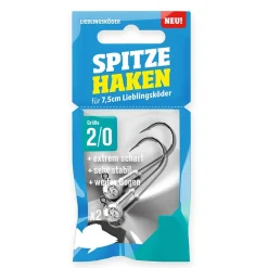 Lieblingsköder Spitze Haken 2/0 8g Jigheads| Jigköpfe