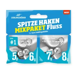 Lieblingsköder Spitze Haken #1 Mixpaket Fluss Jigheads| Jigköpfe|Jigköpfe & Stinger Meer