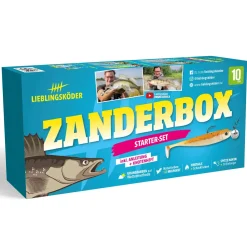 Lieblingsköder Zanderbox Köderbundle| Angelset Raubfisch - Zubehör & Köder