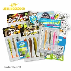 Lieblingsköder Zanderbox Köderbundle| Angelset Raubfisch - Zubehör & Köder