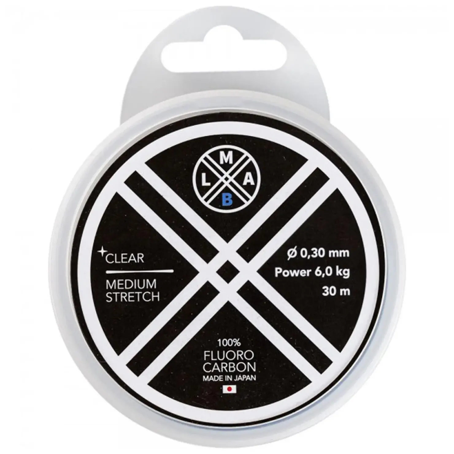 LMAB 100 Pro Fluorocarbon 0.30mm 30m Vorfach| Fluorocarbon Vorfach|Fluorocarbon Angelschnur