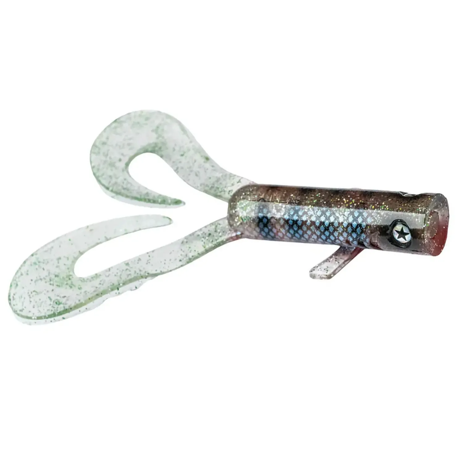 LMAB Drunk Dancer 15cm Blister Doppelschwanz-Twister| Gummifische|Zander Gummifisch