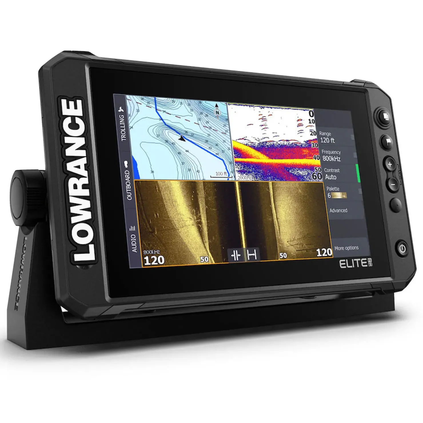 Lowrance Elite FS 9 Active Imaging™ 3-in-1 Festmontage Echolot mit Geber| Lowrance Elite Fs 9