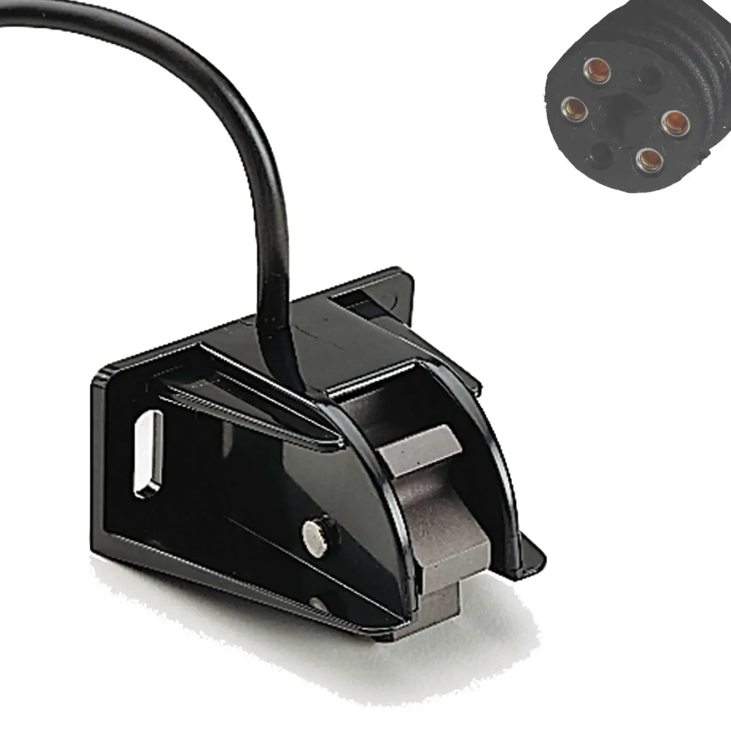 Lowrance Geschwindigkeit und Temperatur Sensor ST-TBK mit schwarzem Stecker| Lowrance Zubehör