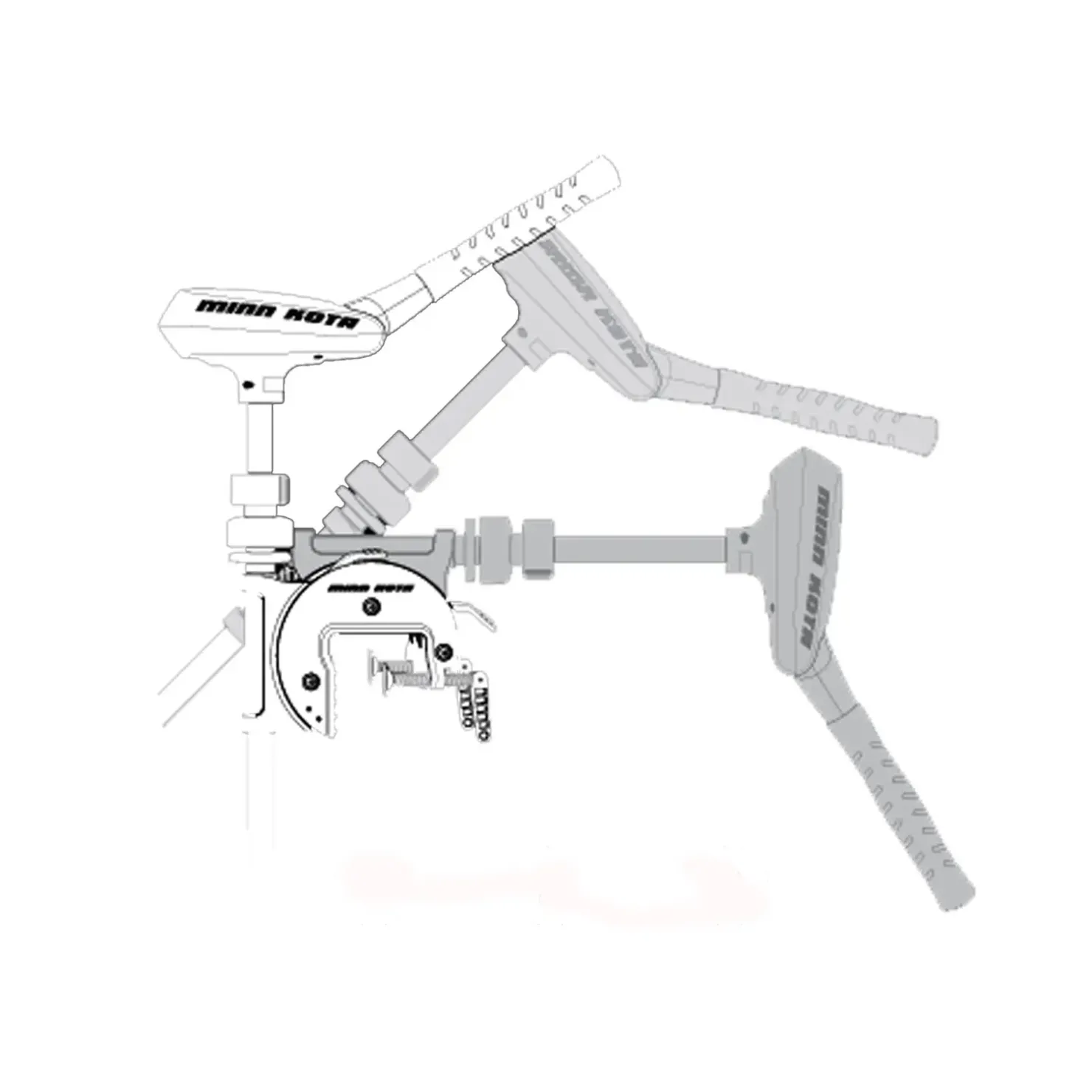 Minn Kota Traxxis 80 24V 106cm Schaft Elektromotor stufenlos| Minn Kota Traxxis