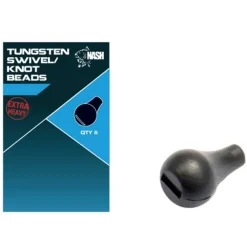 Kevin Nash Group PLC Nash Cling On Tungsten Swivel/Knot Bead Large Karpfenangeln Zubehör| Weiteres Karpfen Zubehör|Karpfen Rig Und Zubehör