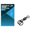 Kevin Nash Group PLC Nash Double Ring Swivel Wirbel Karpfenangeln Zubehör| Weiteres Karpfen Zubehör|Kugellagerwirbel