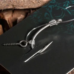 Kevin Nash Group PLC Nash Fluoro D Rig Size 2 Karpfenrig| Karpfen Haken|Friedfischhaken