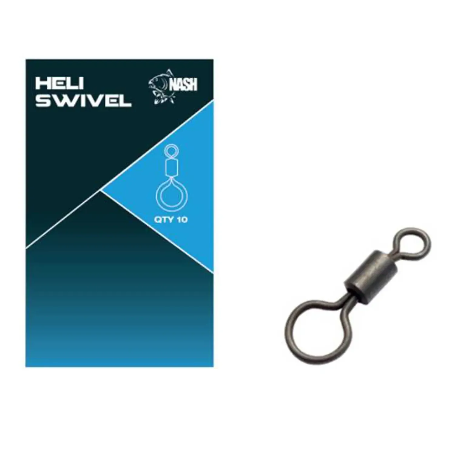 Kevin Nash Group PLC Nash Helicopter Swivel Wirbel Karpfenangeln Zubehör| Weiteres Karpfen Zubehör|Kugellagerwirbel