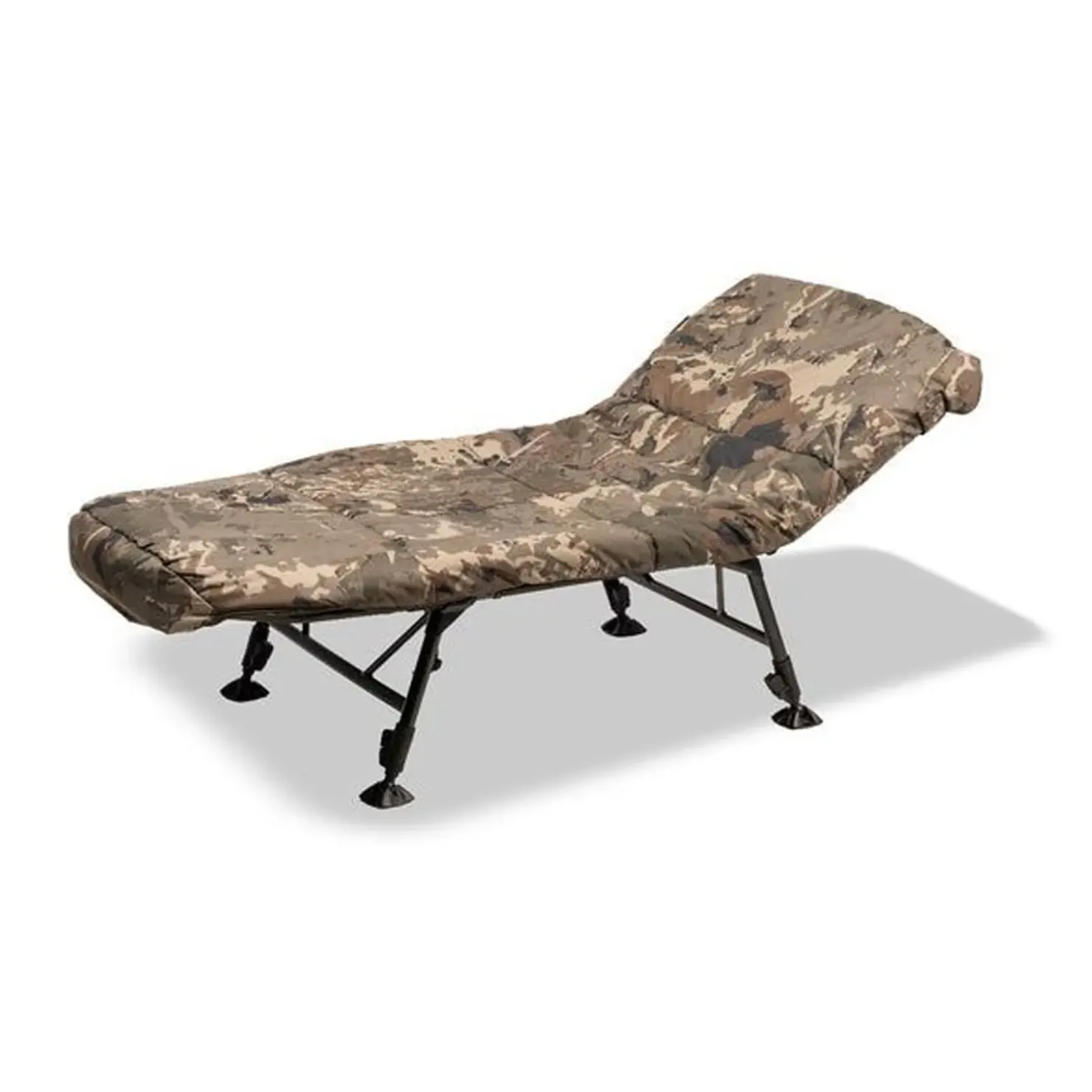 Kevin Nash Group PLC Nash Indulgence 4 Leg Junior Sleep System Camo Kinder-Angelliege| Angelliegen & Karpfenliegen|Weiteres Karpfen Zubehör
