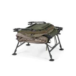 Kevin Nash Group PLC Nash Indulgence HD40 Sleep System 8 Legs Camo Bedchair Angelliege| Angelliegen & Karpfenliegen|Weiteres Karpfen Zubehör