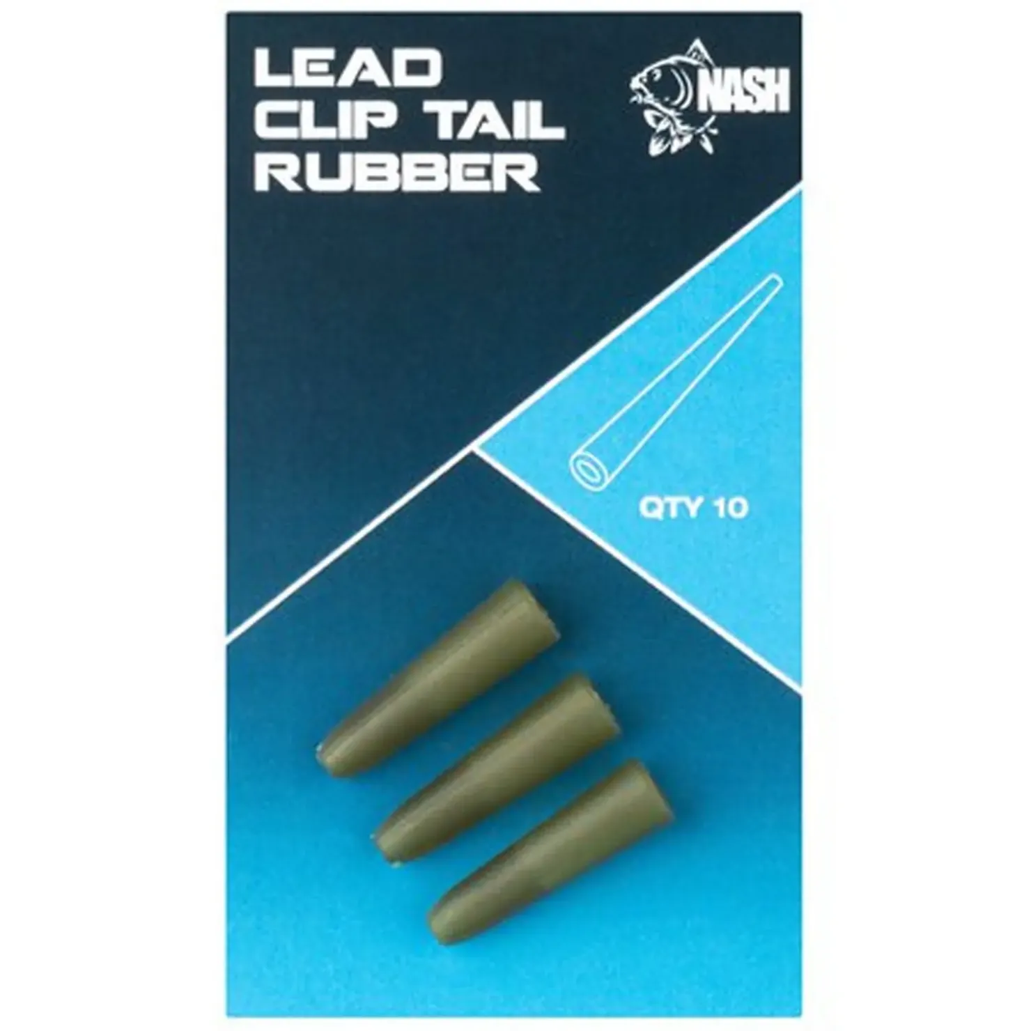 Kevin Nash Group PLC Nash Lead Clip Tail Rubber Karpfenzubehör| Karpfen Rig|Karpfen Rig Und Zubehör