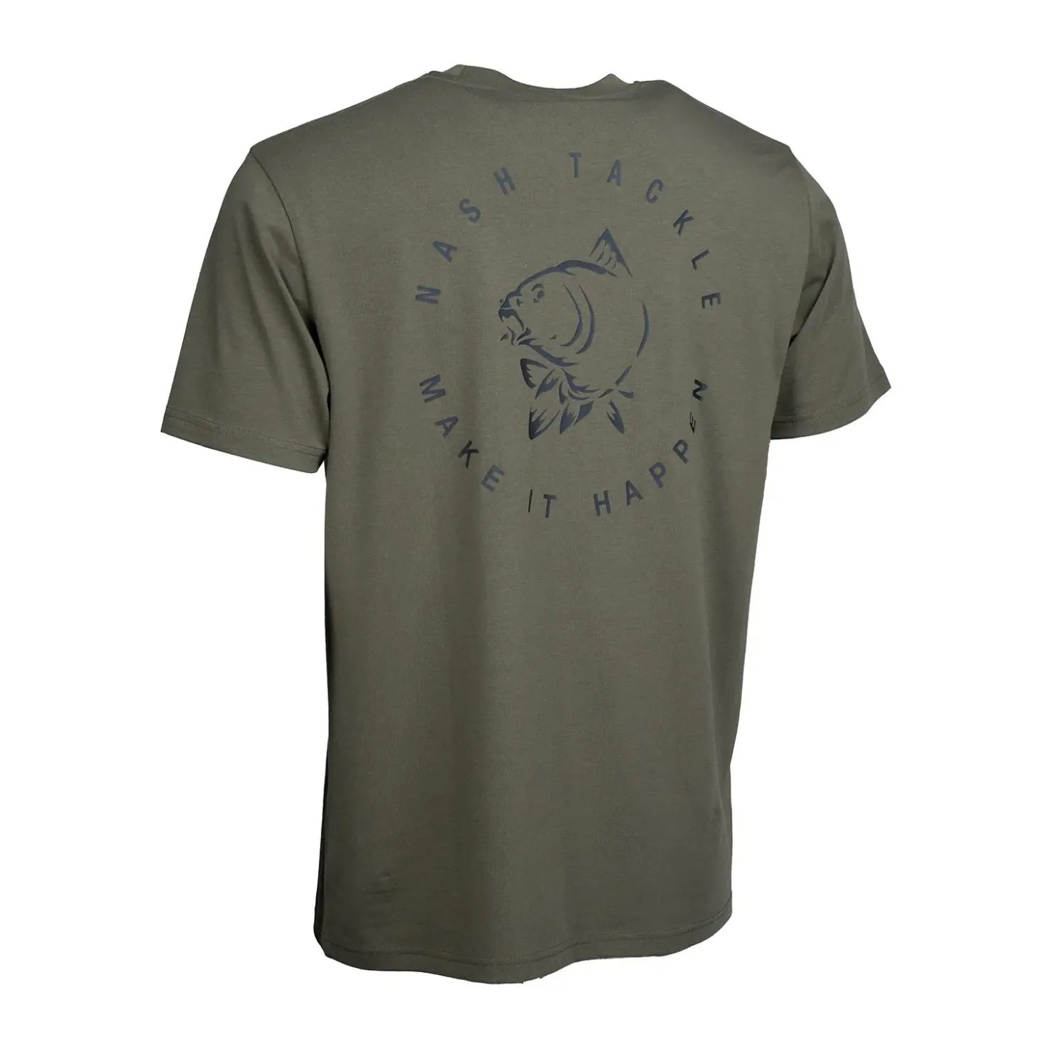 Kevin Nash Group PLC Nash Make It Happen Carp Logo T Shirt L| Angelbekleidung