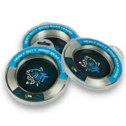 Kevin Nash Group PLC Nash Mono Snag Leader 0.60mm 40lb/20kg Karpfen Vorfach-Material| Karpfen Schnur|Karpfen Schnur