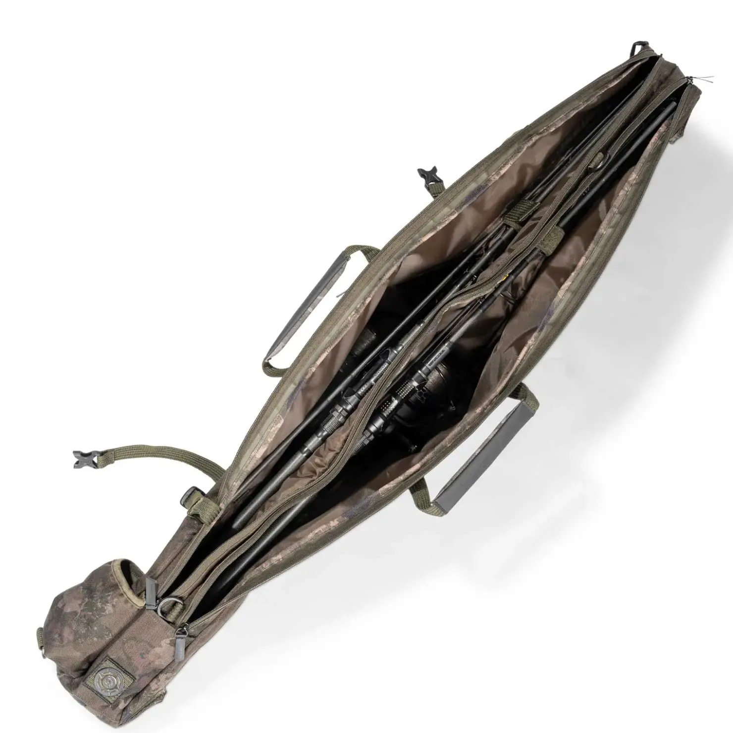 Kevin Nash Group PLC Nash Scope OPS Soft Protect 9ft 2 Rod Skin Rutenfutteral| Karpfenruten Futterale|Karpfenruten Futterale