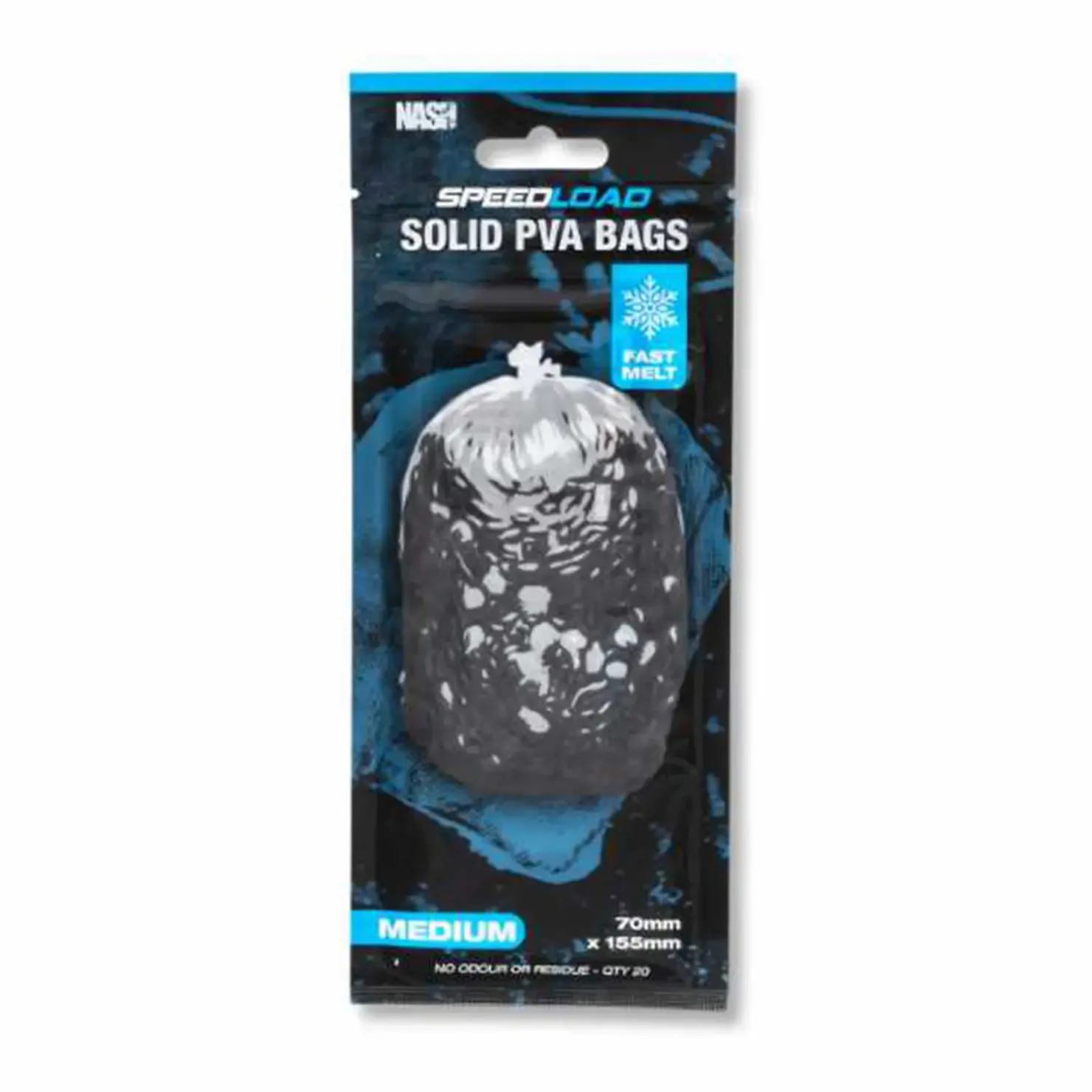 Kevin Nash Group PLC Nash Speedload Solid PVA Bag Medium (Fast Melt)| Karpfen Rig|Karpfen Rig Und Zubehör