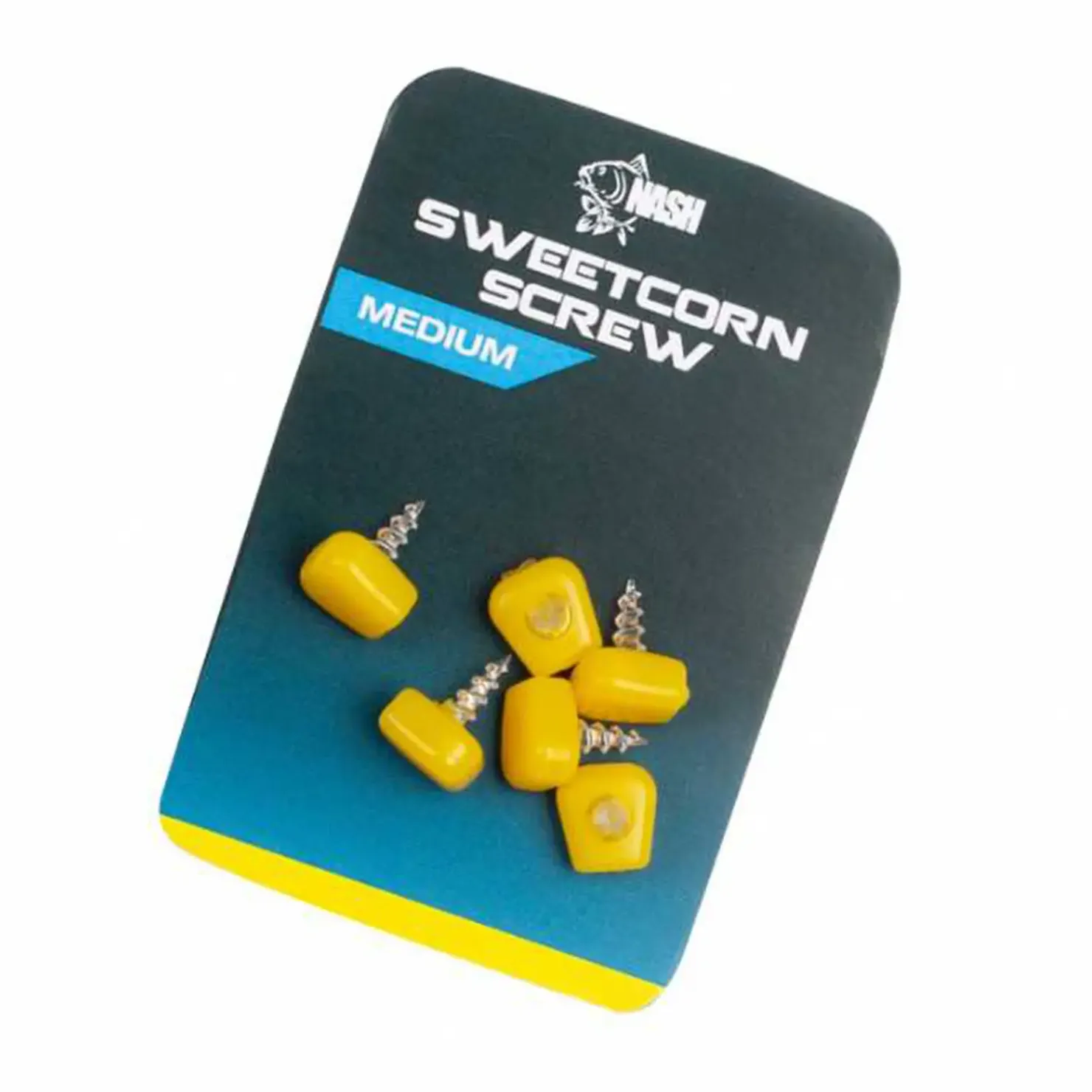 Kevin Nash Group PLC Nash Sweetcorn Screw Medium Karpfenangeln Zubehör| Karpfen Rig|Karpfen Rig Und Zubehör