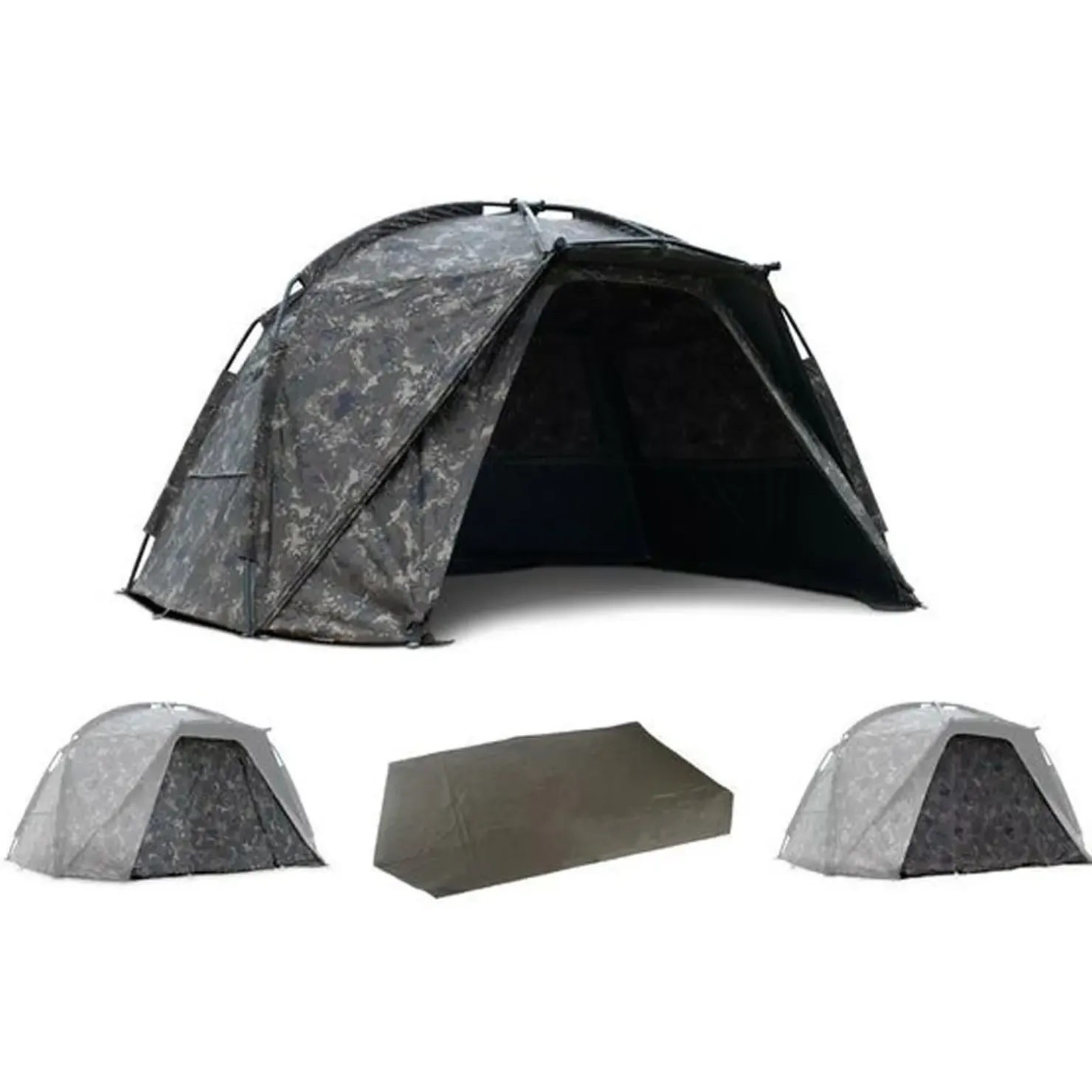 Kevin Nash Group PLC Nash Titan Hide Camo Pro Full System Angelzelt Komplettset| Angelzelte|Weiteres Karpfen Zubehör