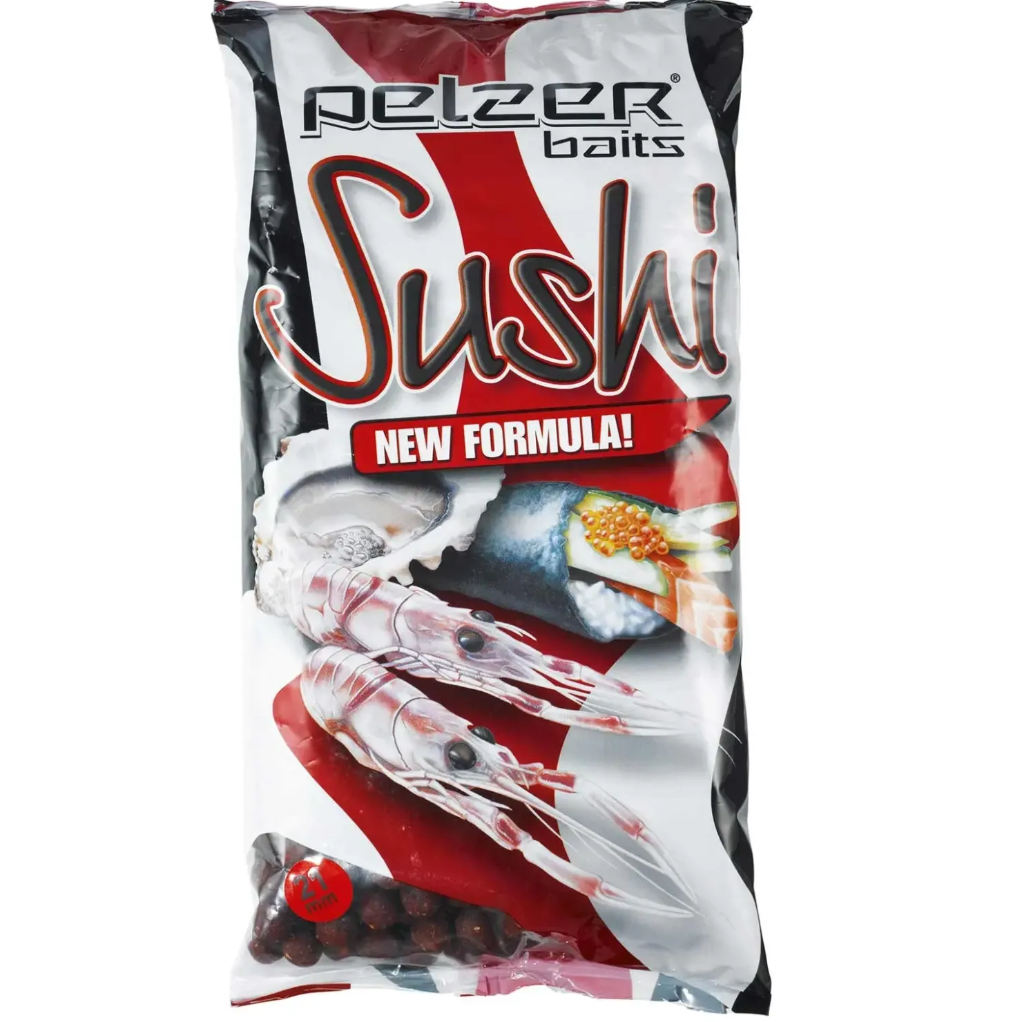 Pelzer Carp Fishing Pelzer Sushi Boilies 1kg 21mm| Karpfenfutter|Boilies & Pop-Ups