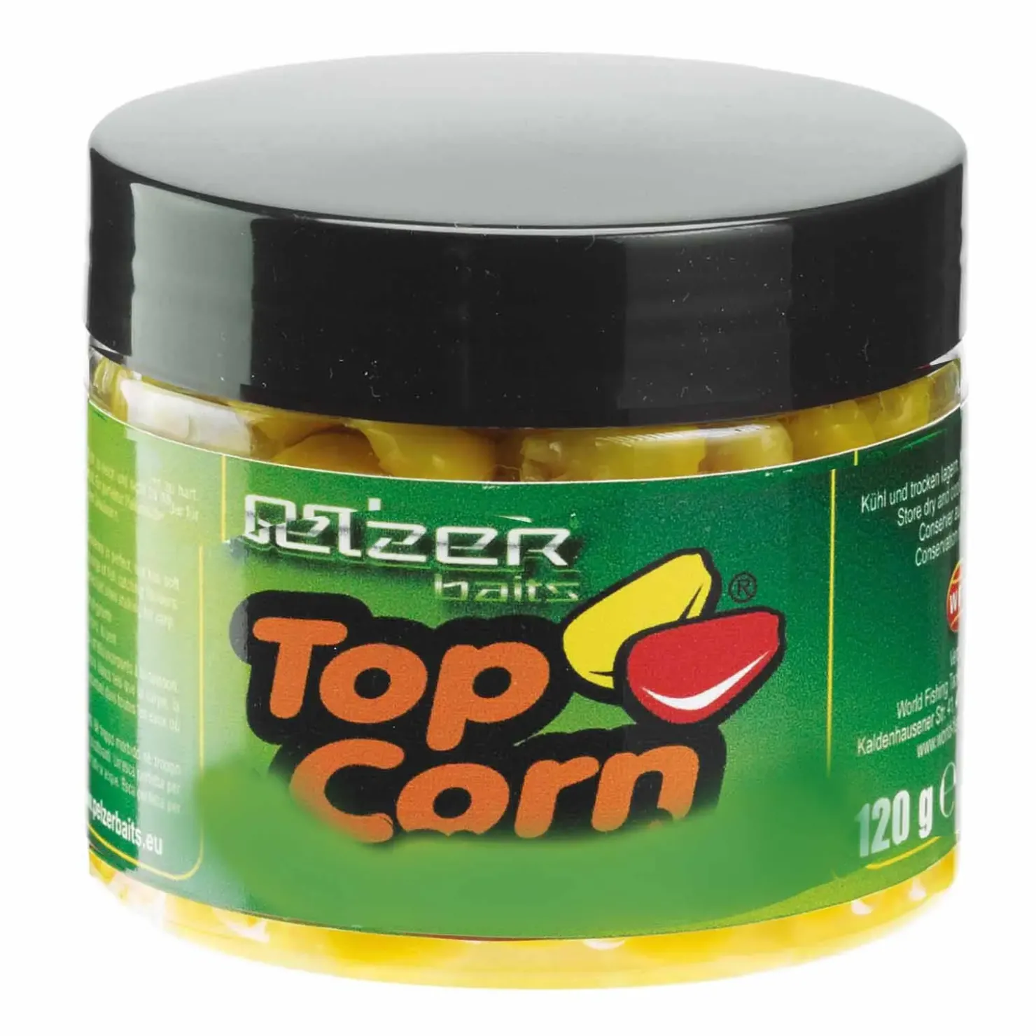Pelzer Carp Fishing Pelzer Top Corn 120g Vanilla Scopex -| Karpfenfutter|Karpfenfutter