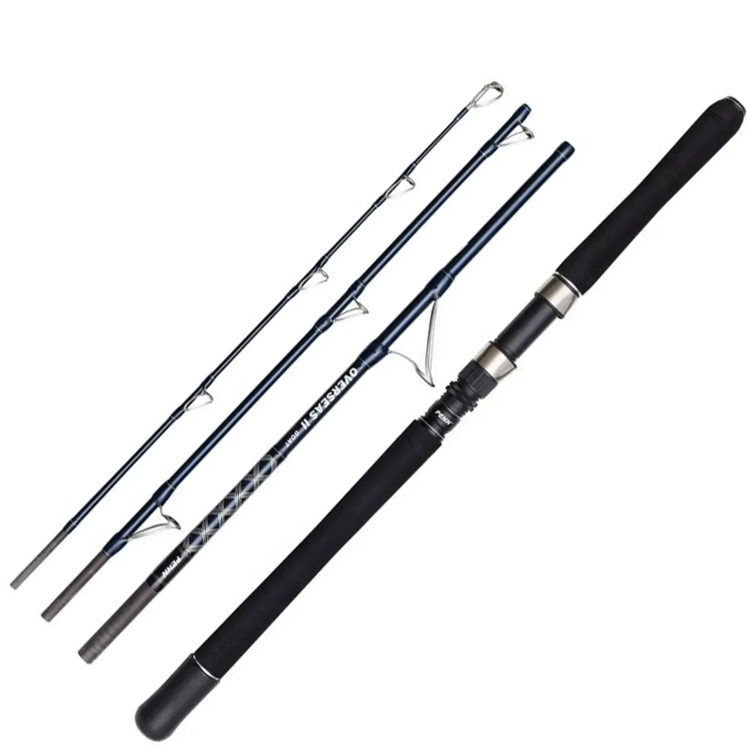 Penn Overseas II Boat 2,10m 30-50LB 4-teilig Boots-Reiserute| Heilbuttruten|Dorschruten