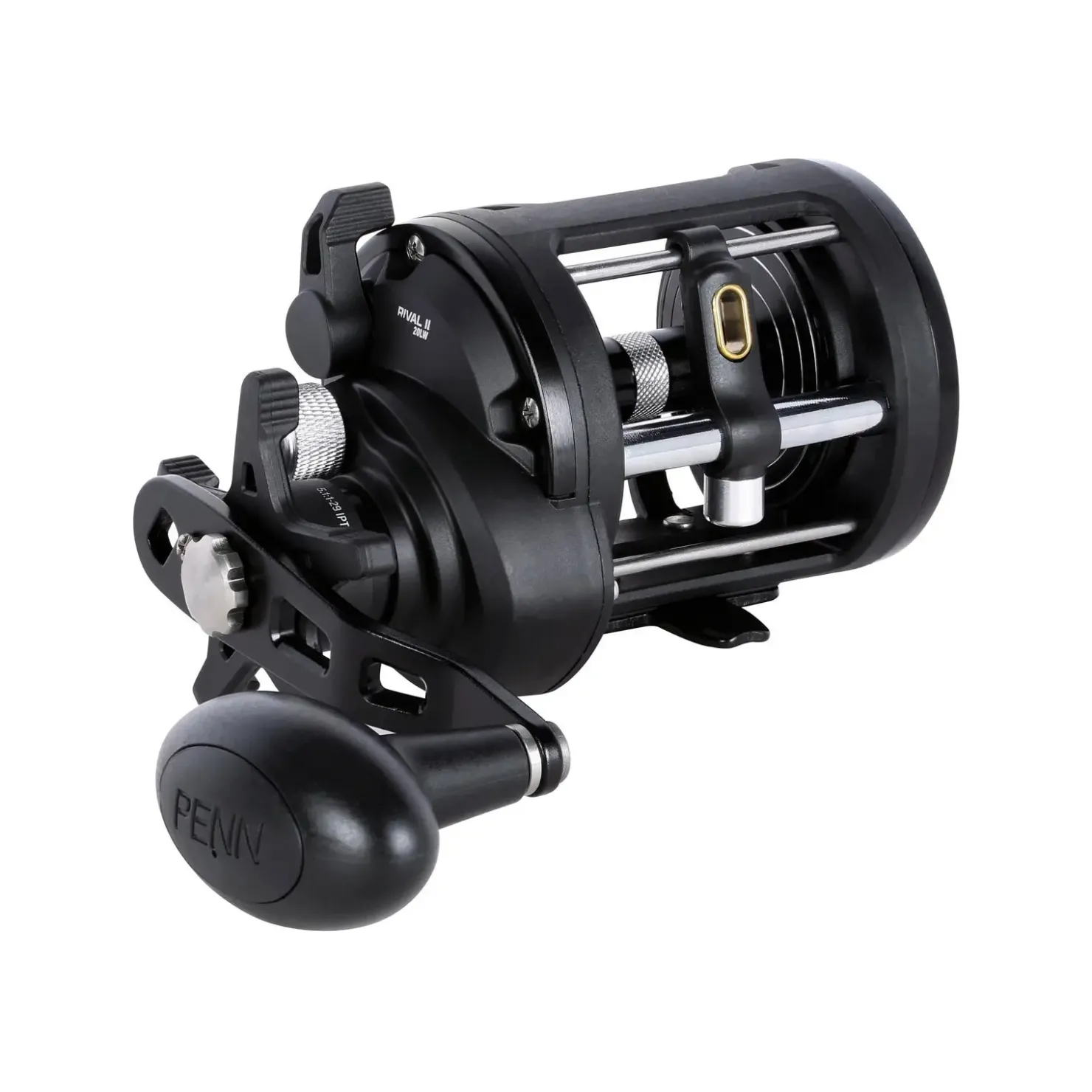 Penn Rival II Level Wind 15 LH Multirolle| Heilbuttrollen|Dorschrollen