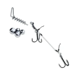 Pikecraft Fishing Pikecraft Renky Kit FishingGhost 22cm BKK Hook 1/0 1pcs Rig Zubehör| Jighaken|Raubfischhaken