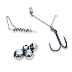 Pikecraft Fishing Pikecraft Roachy Kit FishingGhost 16cm BKK 2/0 1pcs Rig Zubehör| Raubfischhaken|Jigköpfe