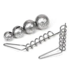 Pikecraft Fishing Pikecraft SET 1 The System Light Shallow Screw System Rig Zubehör| Raubfischhaken|Jigköpfe