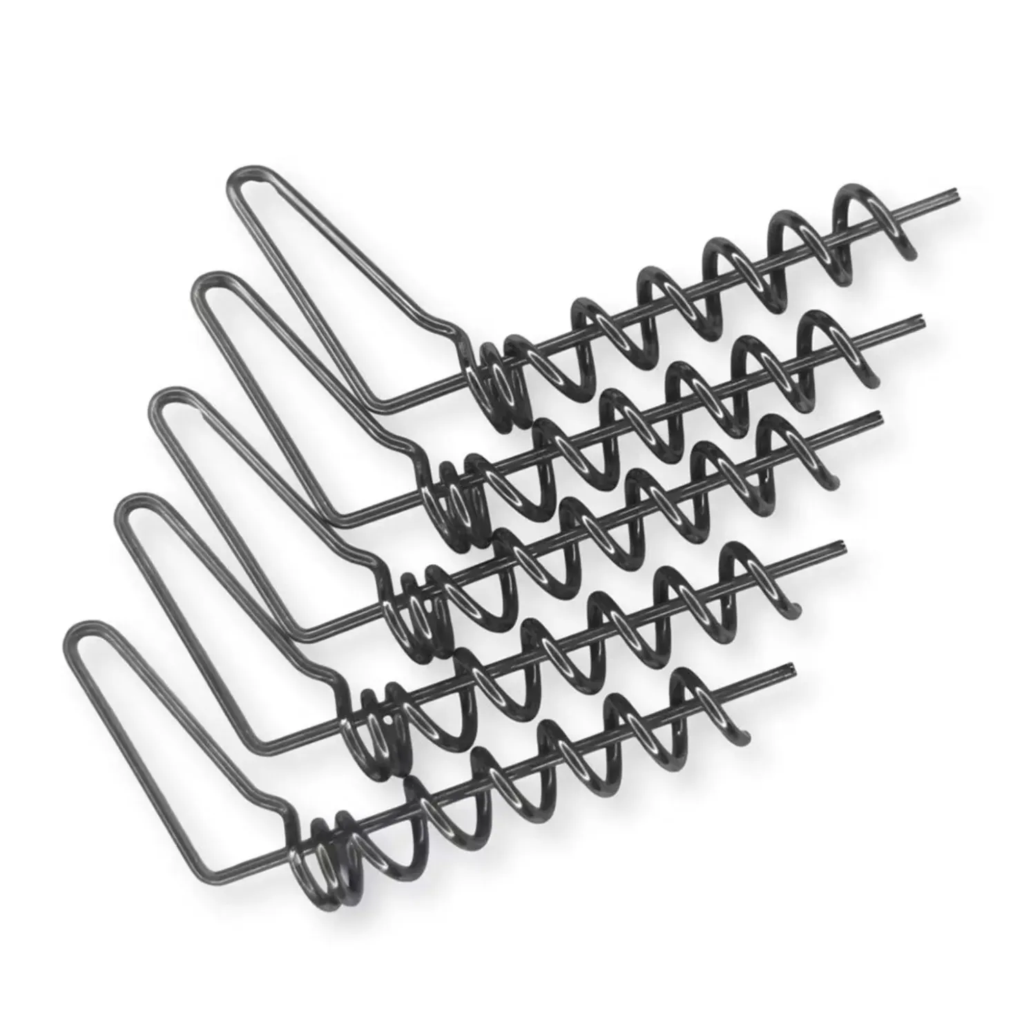 Pikecraft Fishing Pikecraft Small S-Screw Set 5pcs Rig Zubehör| Jighaken|Raubfischhaken