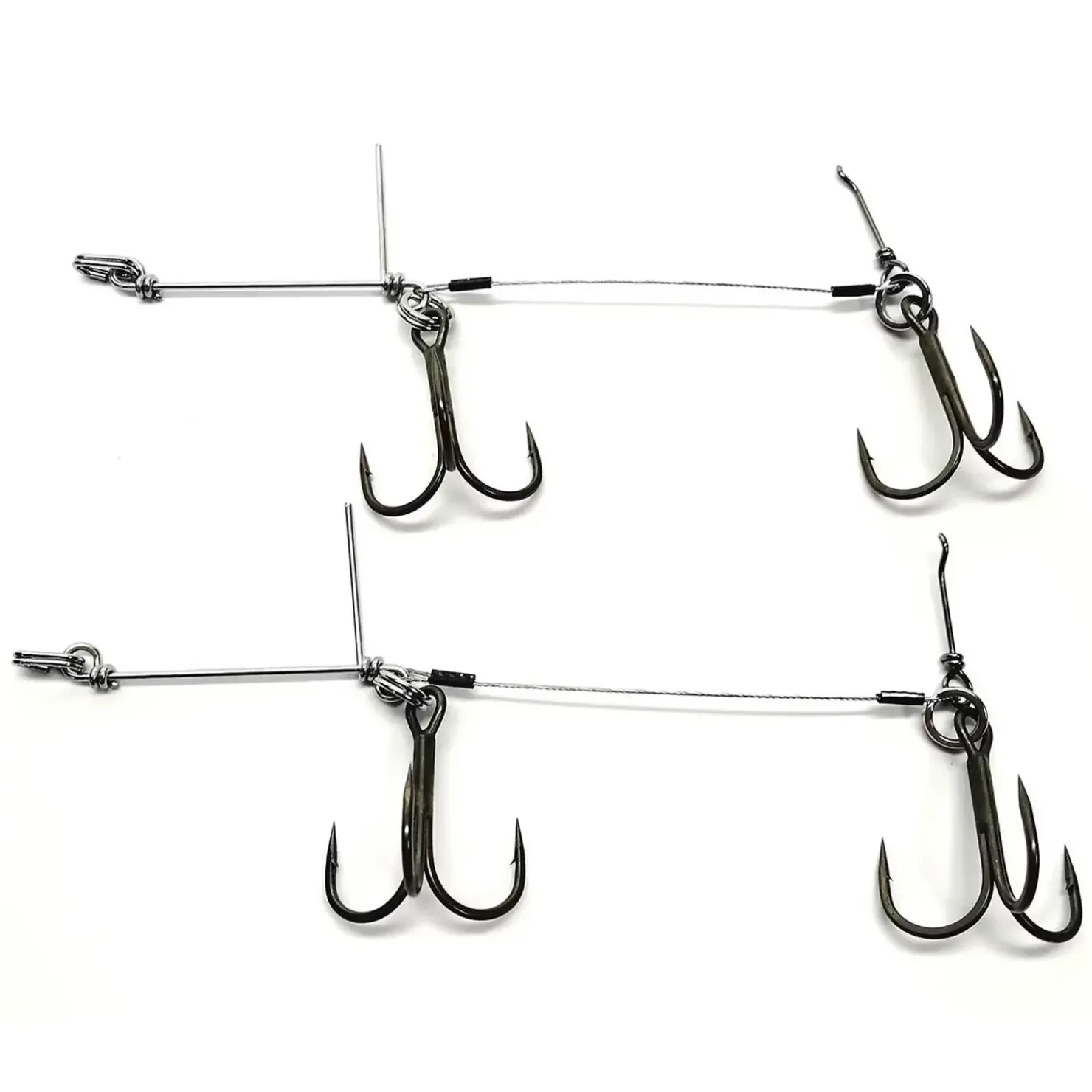 Pikecraft Fishing Pikecraft Stinger-Rig Double L BKK 1/0 2pcs| Stinger Kurzvorfach