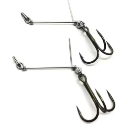 Pikecraft Fishing Pikecraft Stinger-Rig Single M BKK 1/0 2pcs| Stinger Kurzvorfach