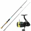 Fishing-King Shop Premium Barsch-Set mit Savage Gear Rolle & FKT-Rute| Angelcombo Raubfisch|Sets