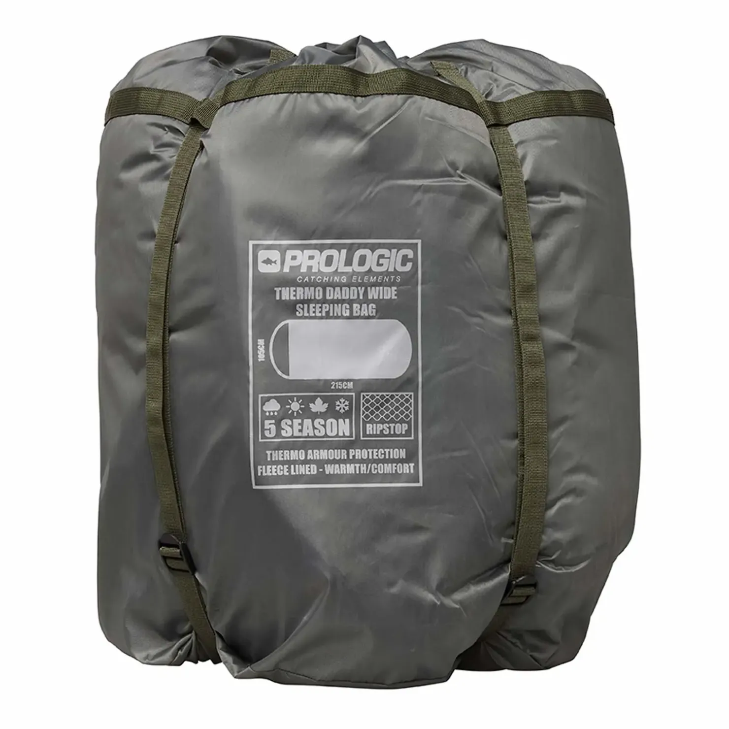Prologic Element Thermo Daddy Sleeping Bag 5 Season 215X105cm Schlafsack| Angeln Schlafsäcke