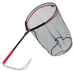Rapala Karbon Float Tube Net Kajak und Bellyboot Kescher| Kescher Raubfischangeln|Watkescher