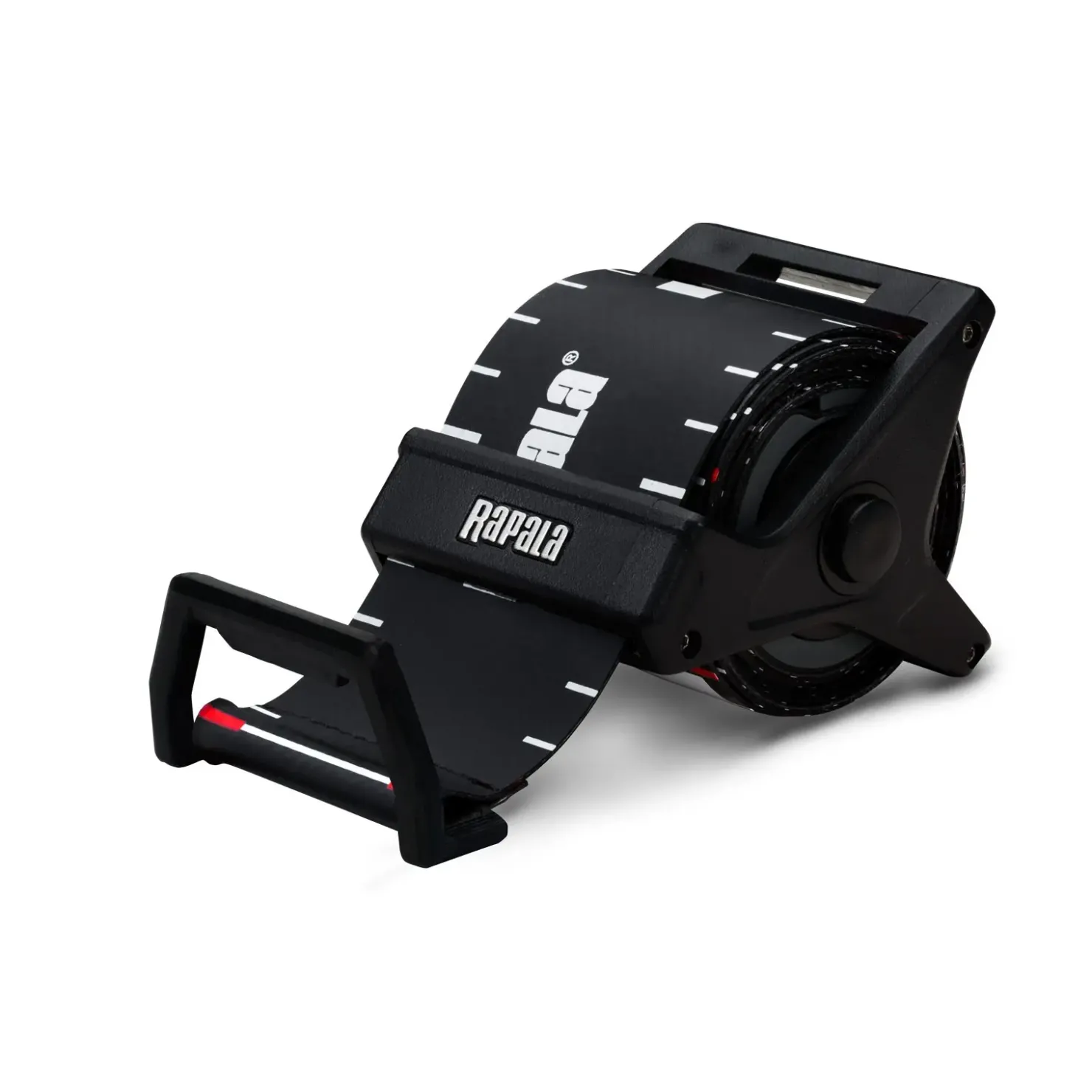 Rapala RCD Roll Massband 1,5m schwarz| Zubehör Spezial Raubfischangeln|Hochseeangeln Zubehör