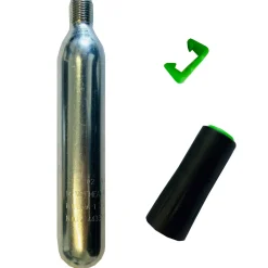 Besto Rettungswesten Zubehör Set - 33g CO2 Patrone + Sicherungslip + Auslösekit| Rettungswesten & Zubehör|Angelboot Zubehör